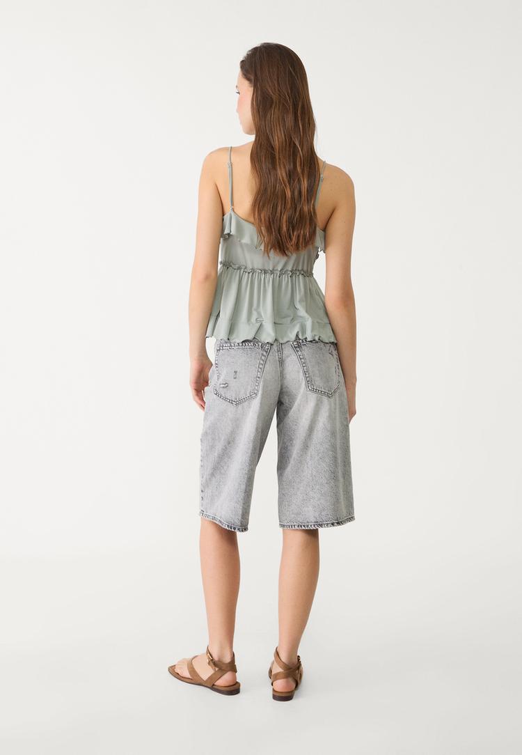 jort bermuda denim