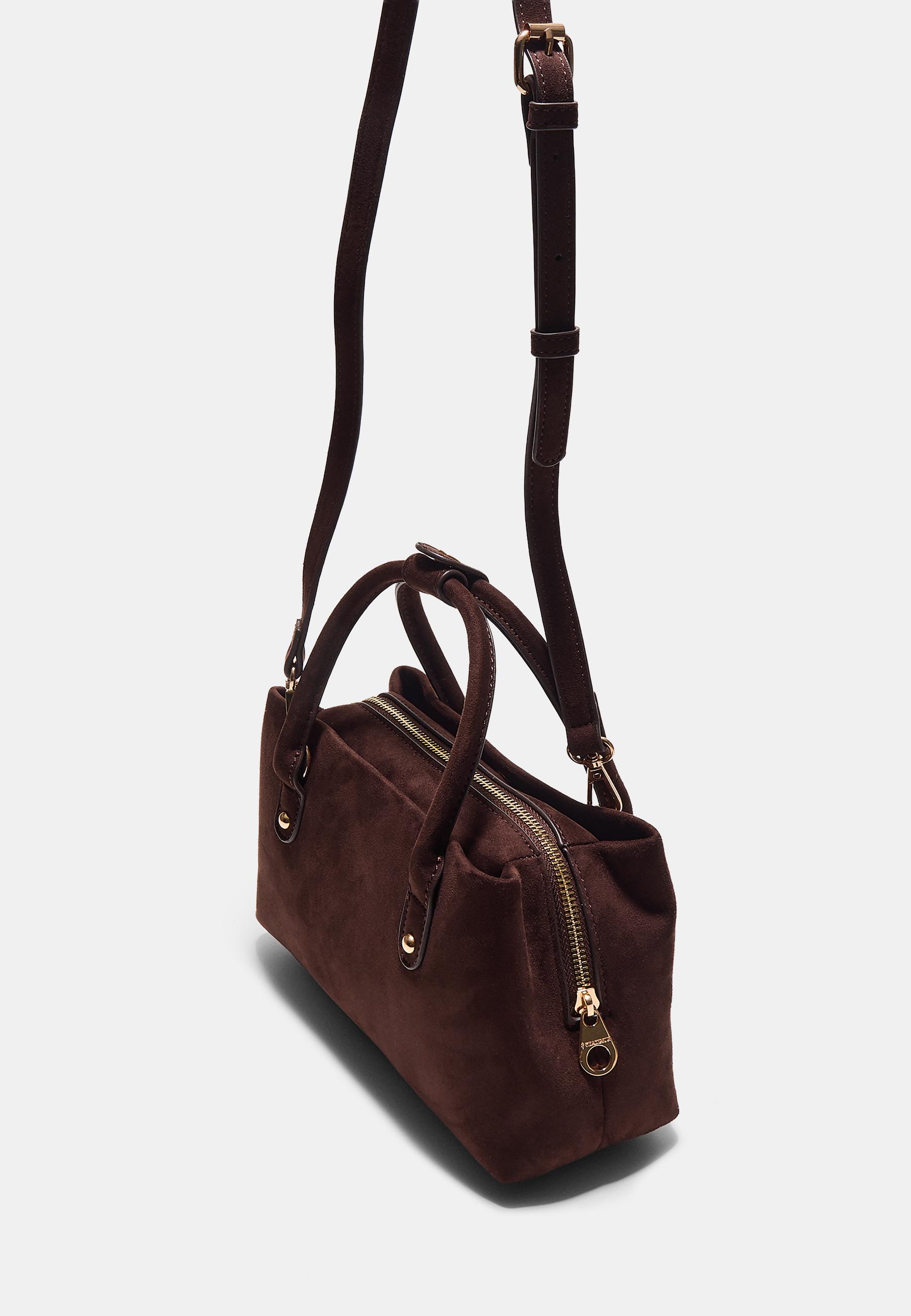 Crossbody tote bag — Brown