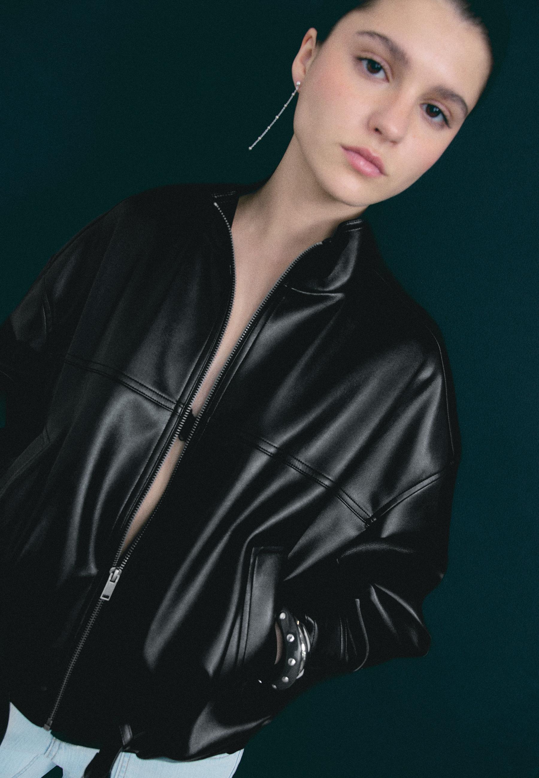Faux Leather Jackets | Stradivarius Romania