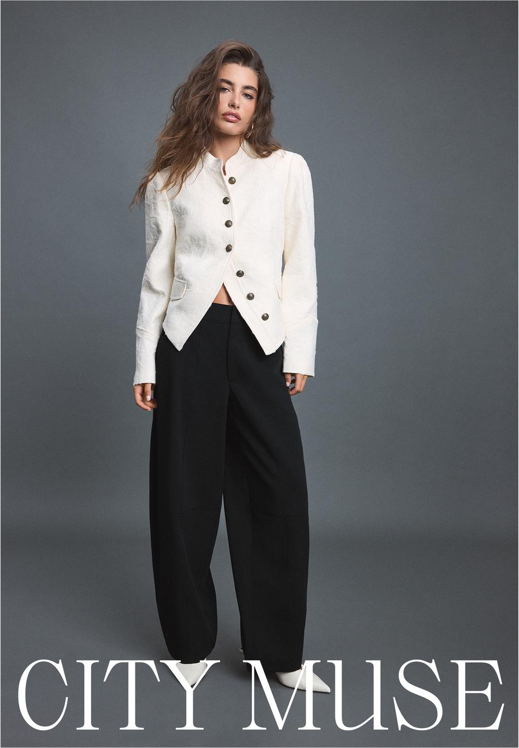 Stradivarius Jakarlı blazer