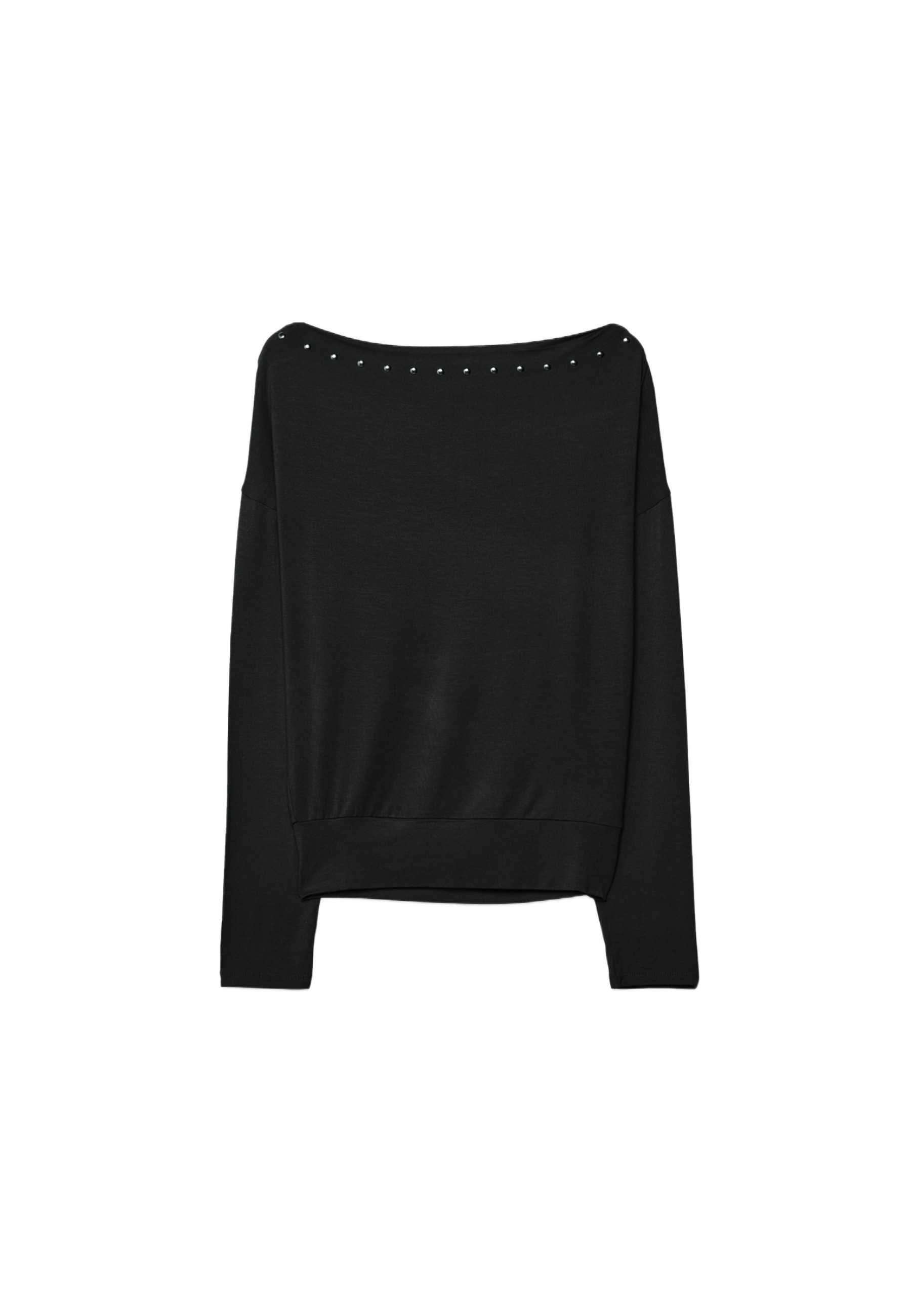 Asimetrik t-shirt zımbalı - Görsel 8
