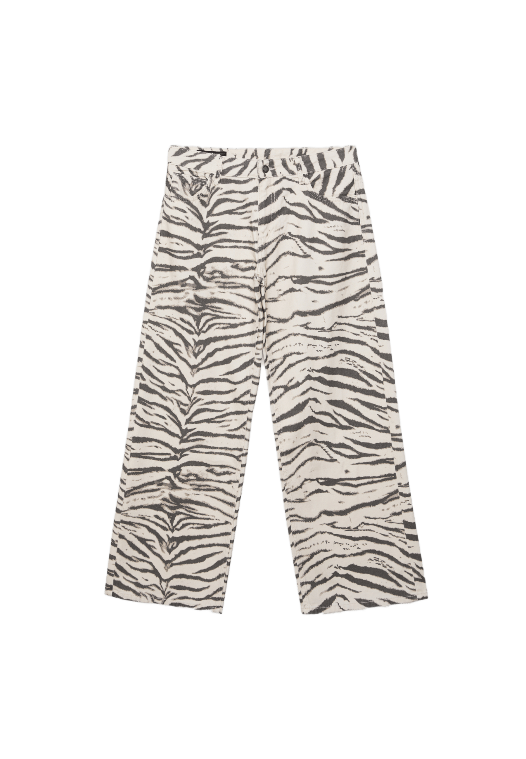 Wide-leg trousers — Stone