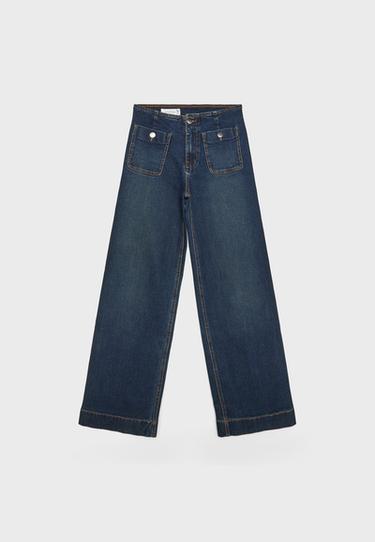D77 Minimalist jeans with pockets — LIGHT GREY DENIM WASH 7