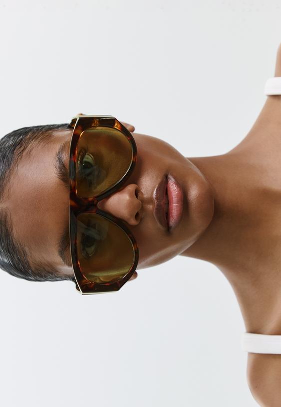 gafas de sol estilo retro carey