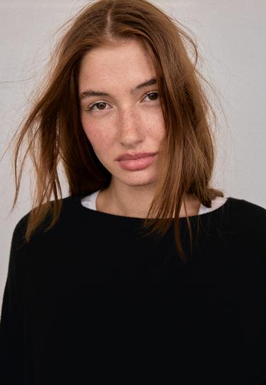Raglan sleeve jumper — Black 4