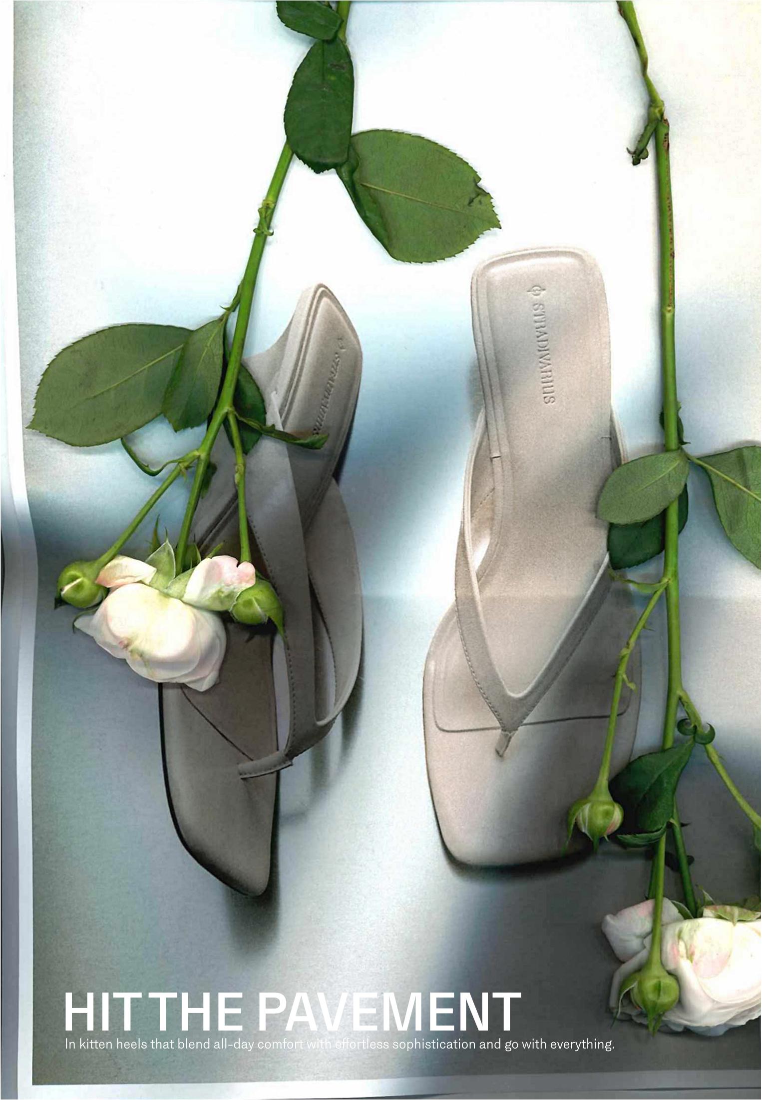 Thong wedge sandals — ECRU