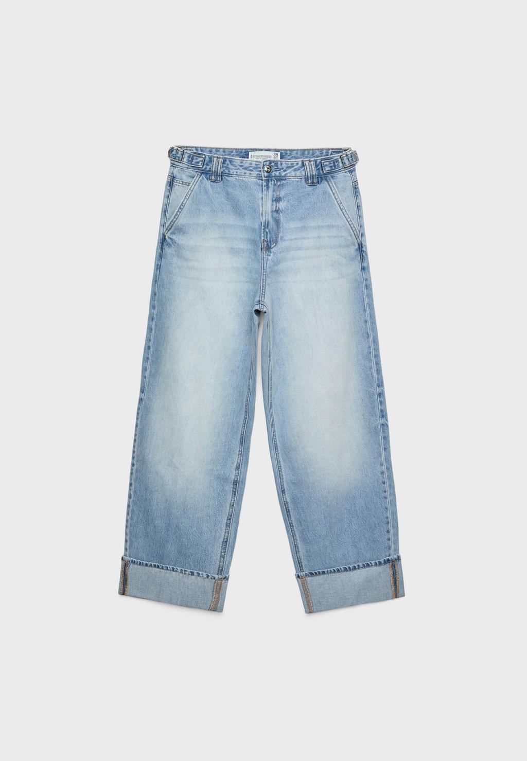 D89 Jean barrel baggy loose