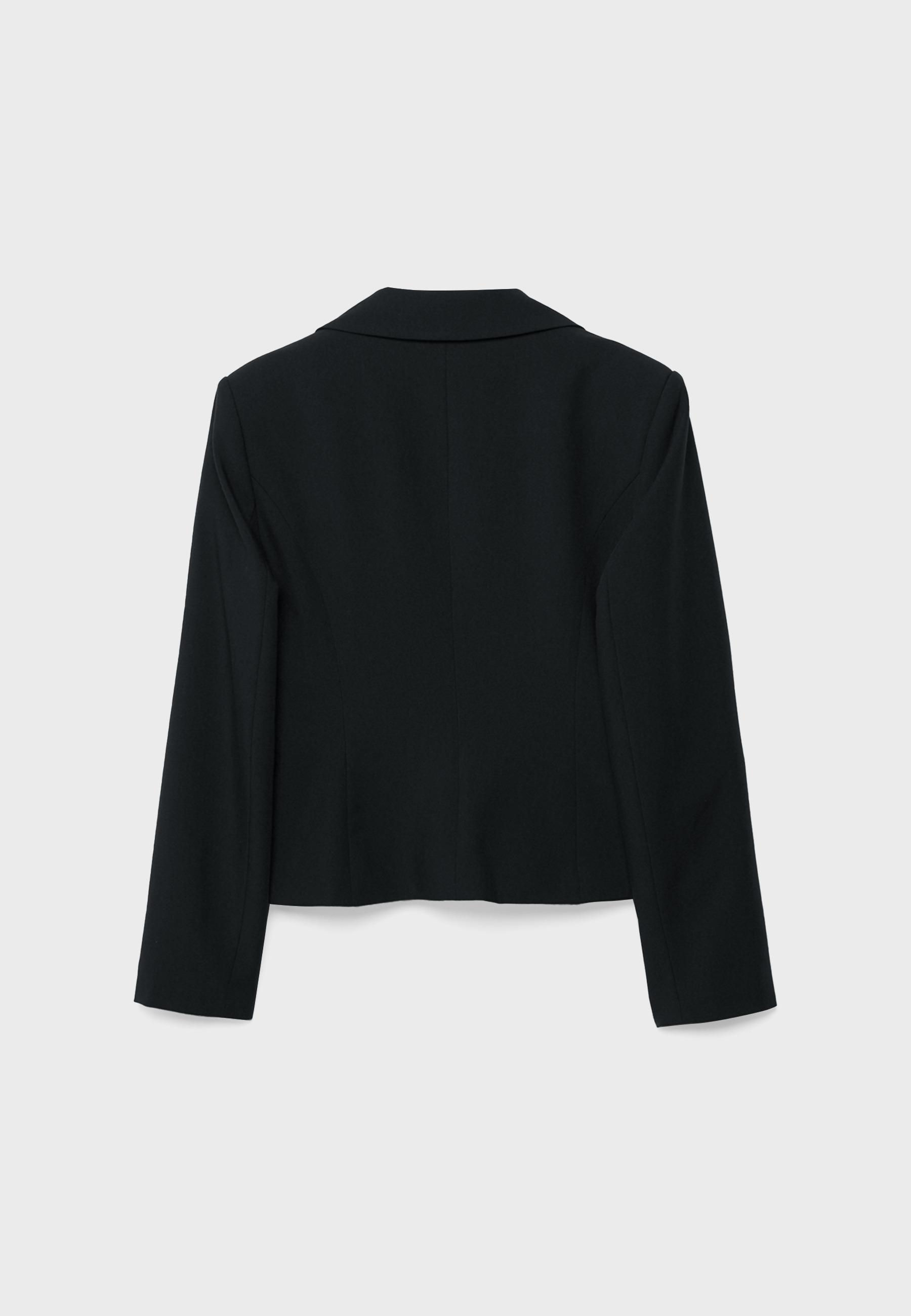 Short blazer — Black