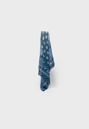 Soft-touch scarf — Teal 3