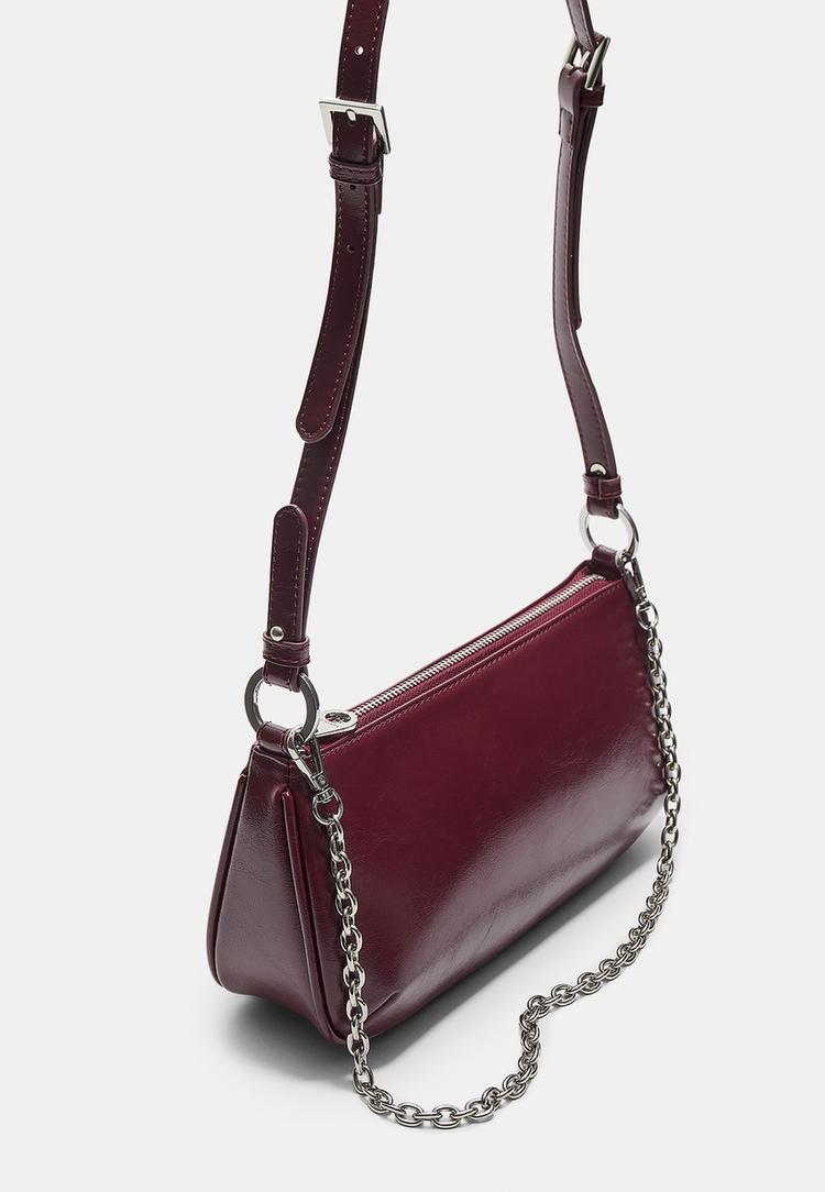 bolso hombro alargado cadena