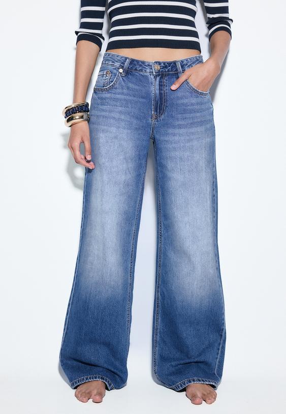 d91 jeans low wide leg