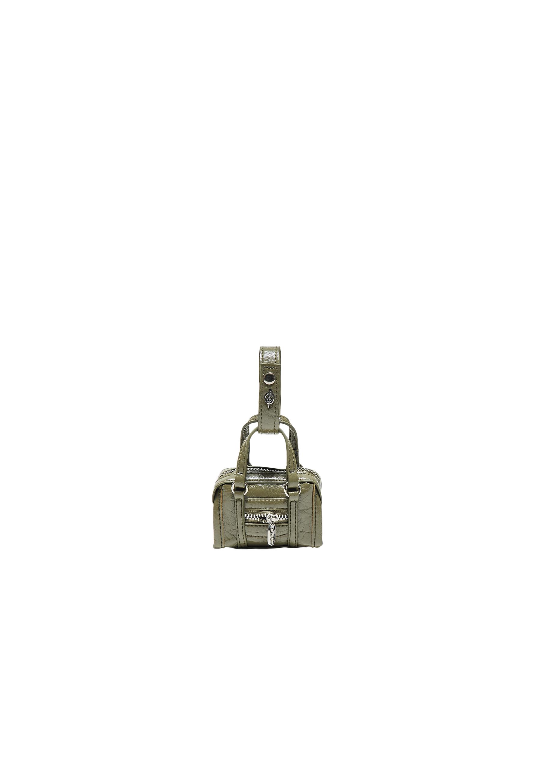 Mini bag charm — Khaki