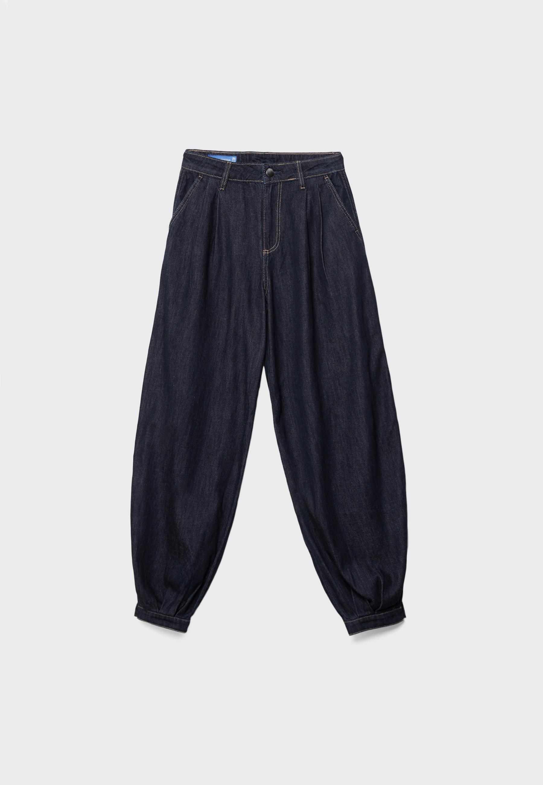D72 Sarouel jeans — RINSE BLUE DENIM