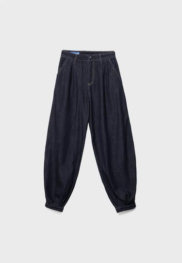 D72 sarouel trousers — RINSE BLUE DENIM 6