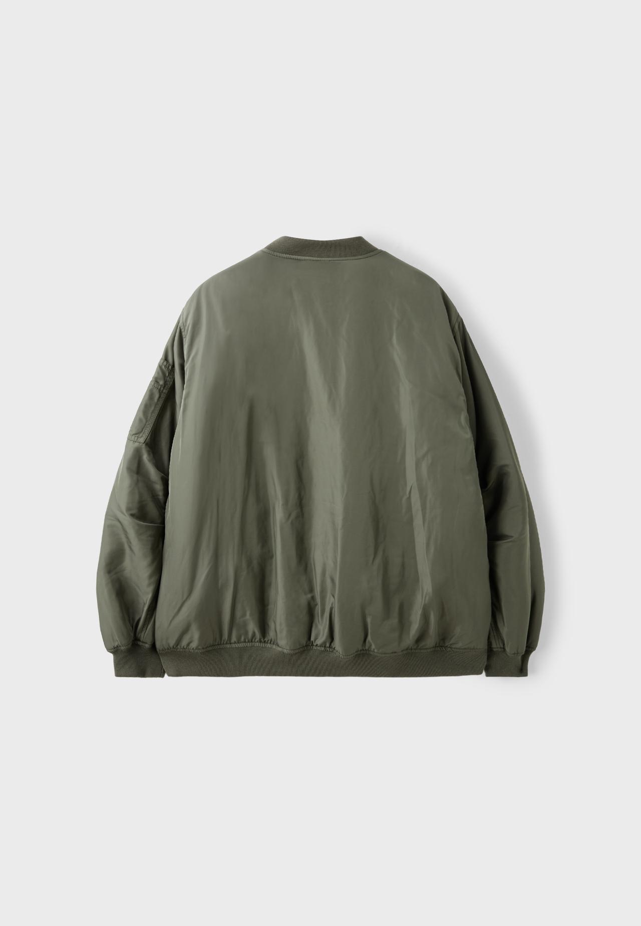 Oversize bomber jacket — Khaki