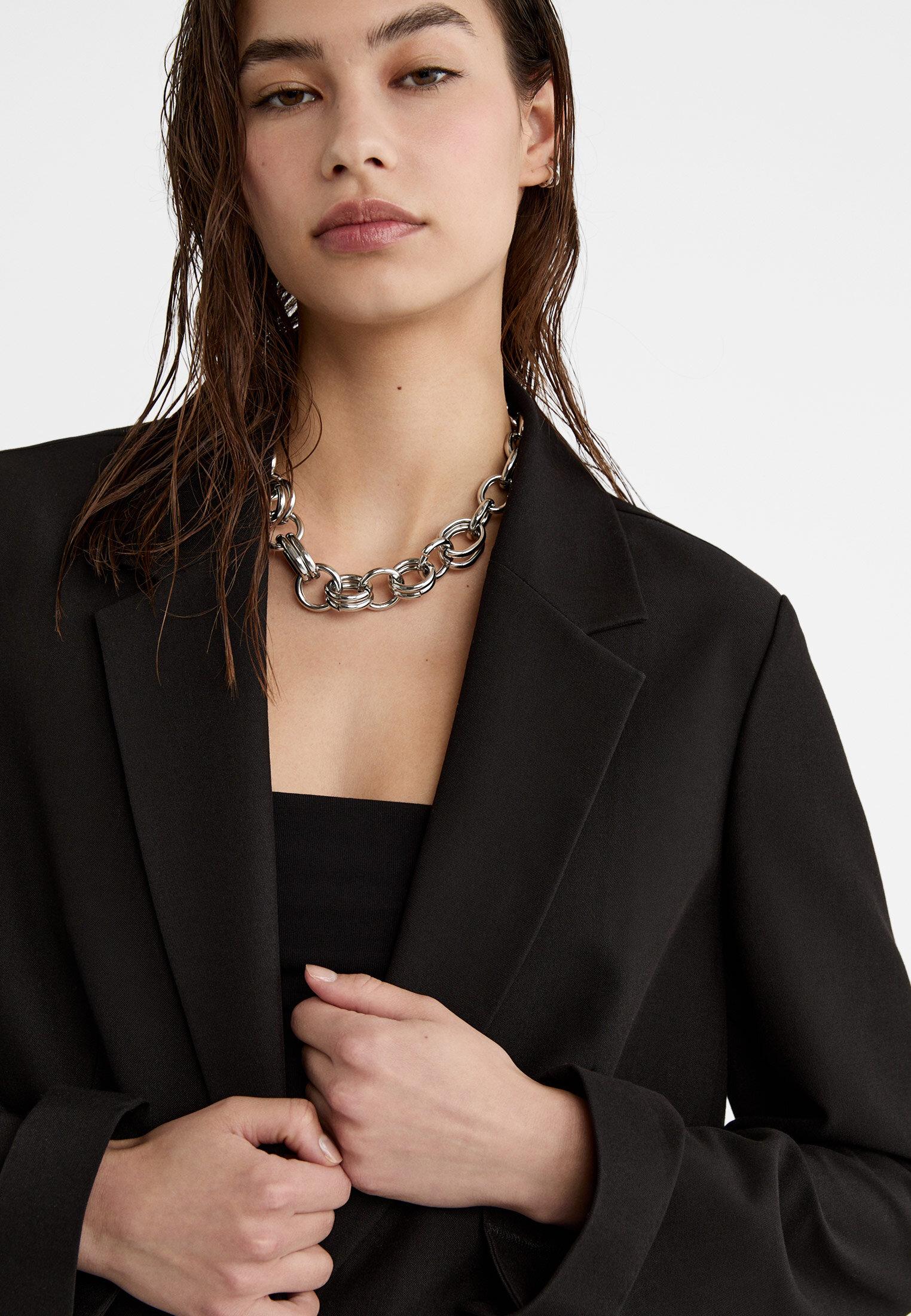 Regular fit blazer — Black