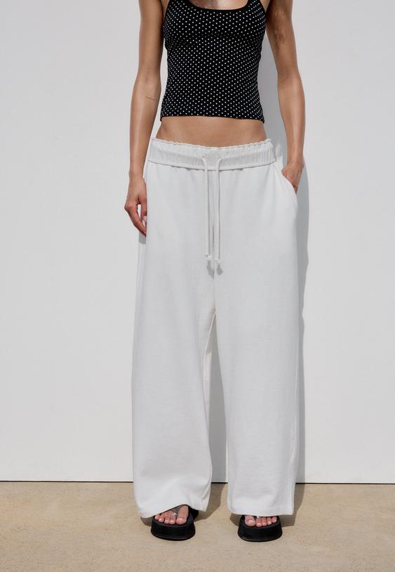 pantalon jogger recto efecto lavado
