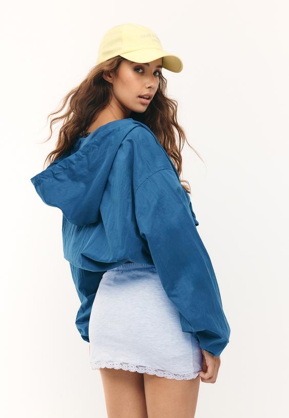 Dantel detaylı şort etek - Görsel 6