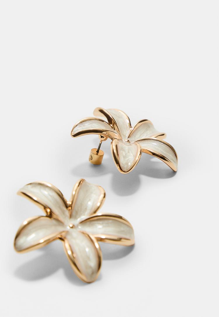 brinco flor