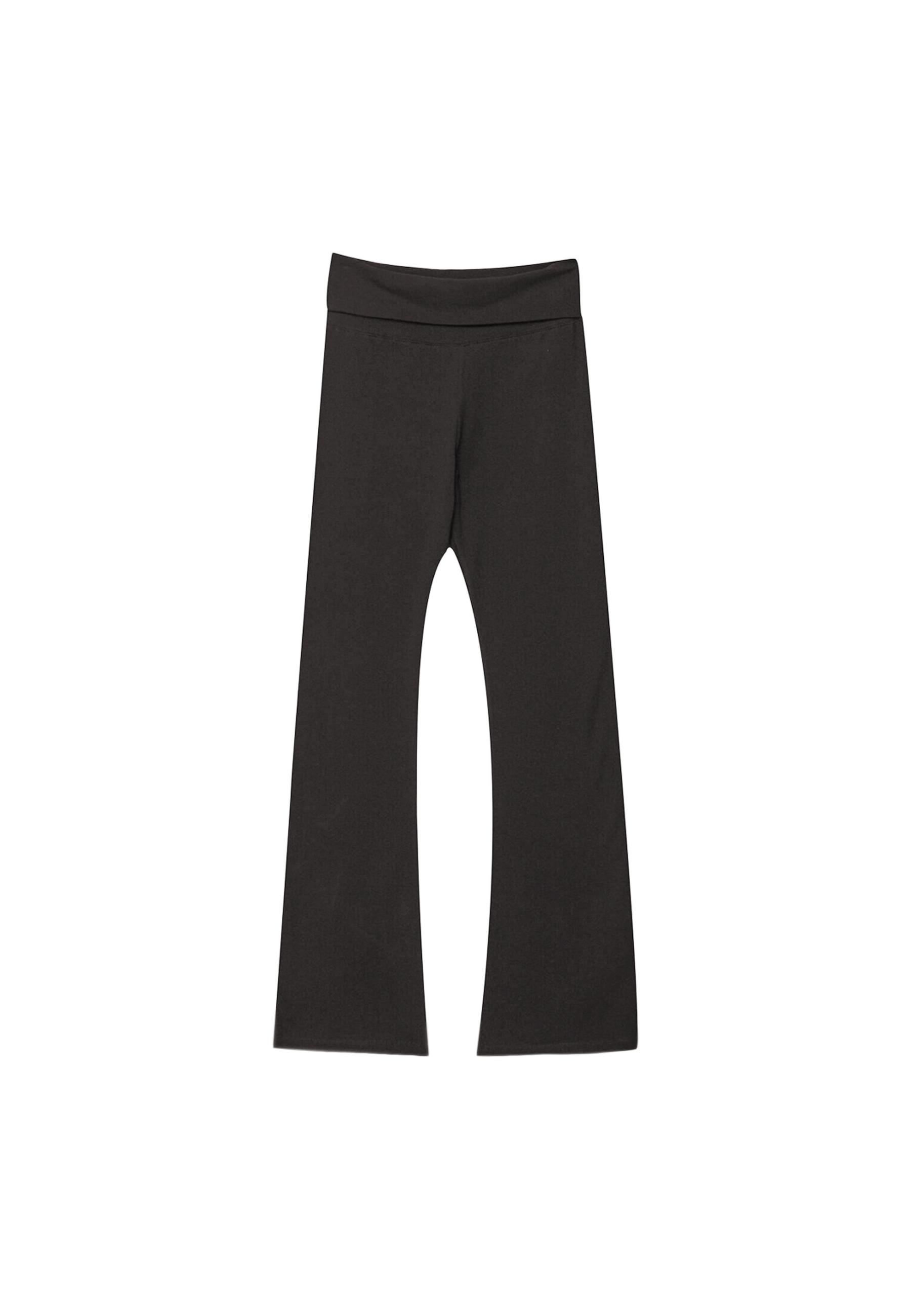 Flared leggings — Black