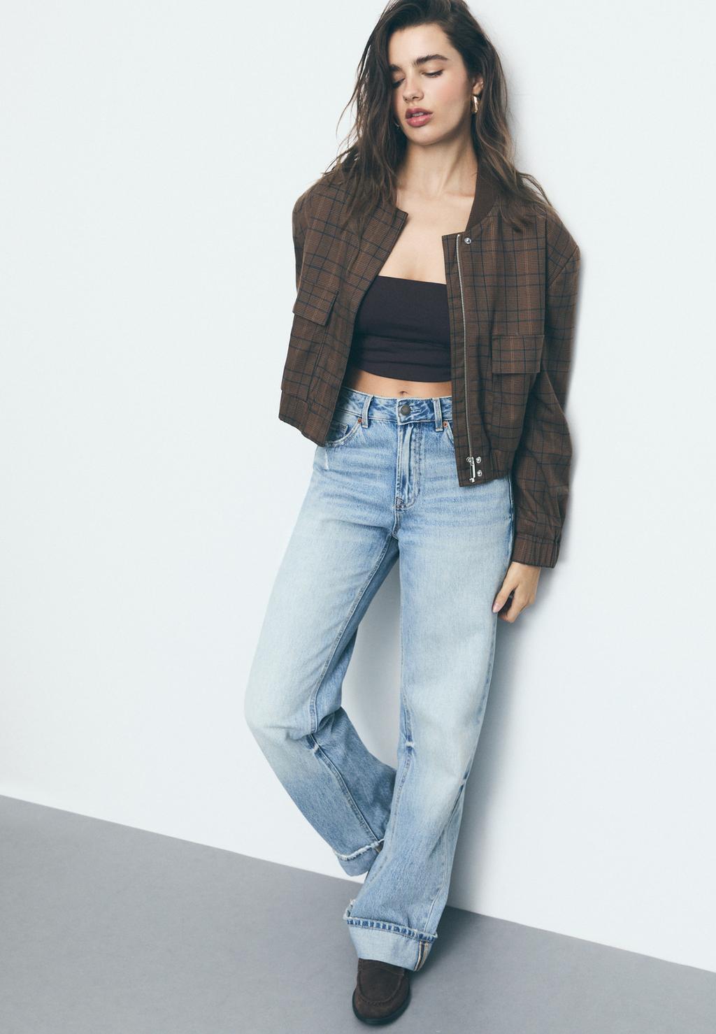 D92 straight wide-leg jeans