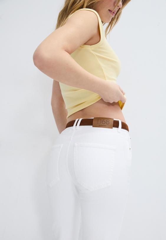 jeans d68 bootcut avec ceinture