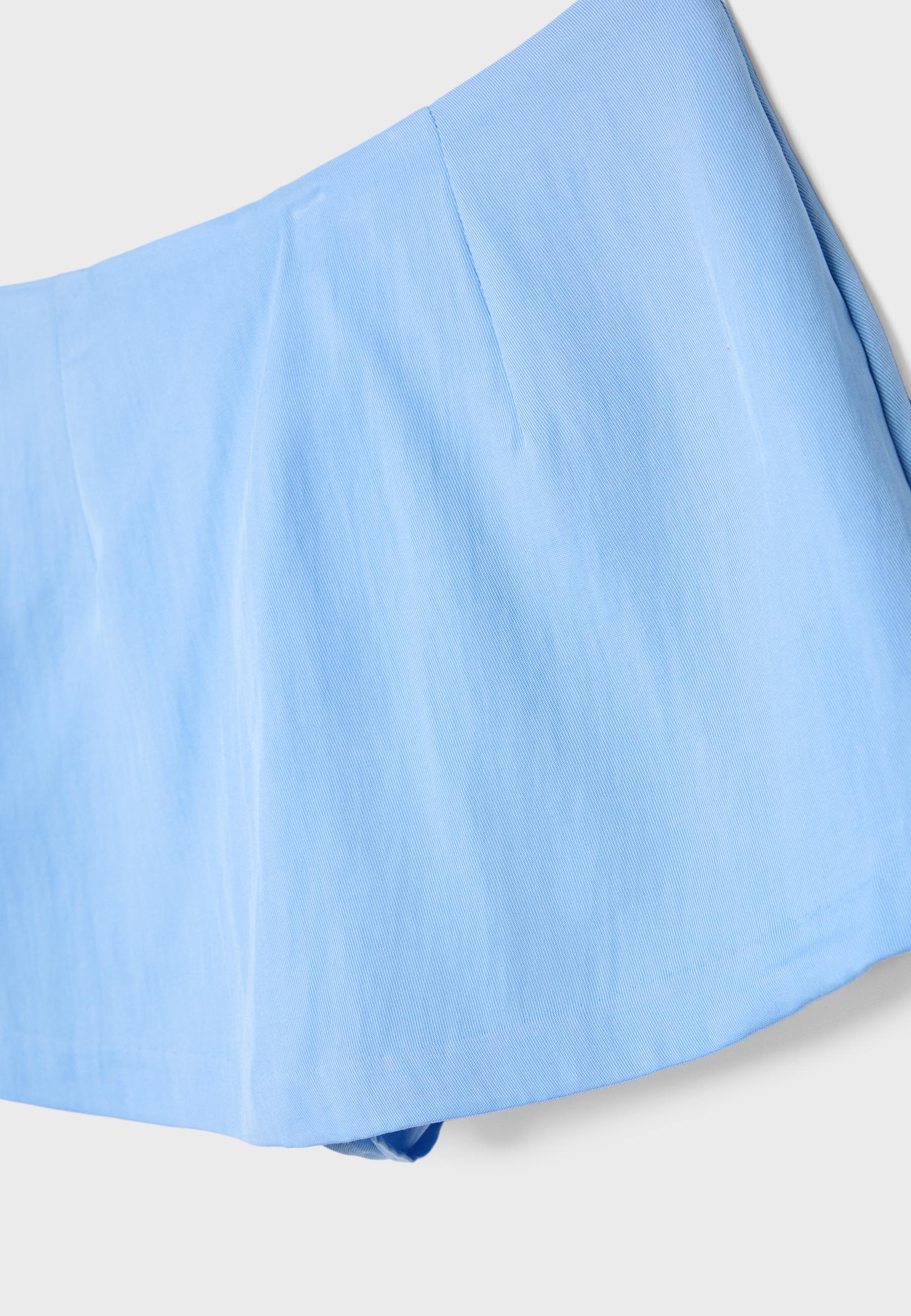 Mini skort — Royal blue