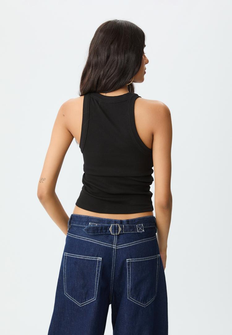 ribbed vest top
