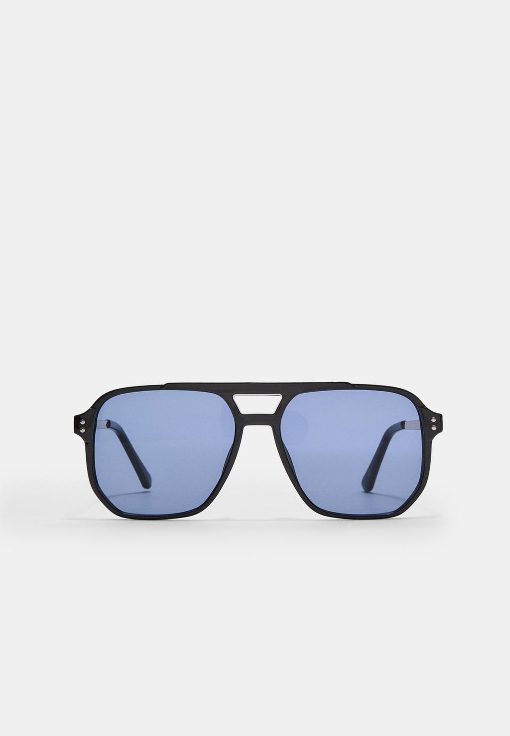 Gafas de sol retro cristal color