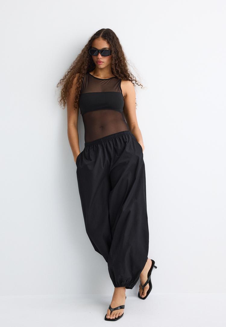body mesh sin mangas