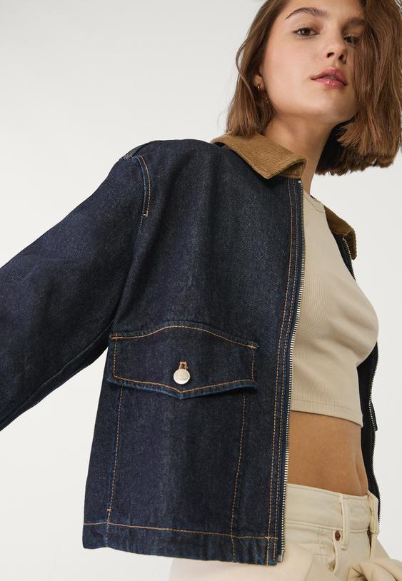 Fitilli kadife denim ceket_4