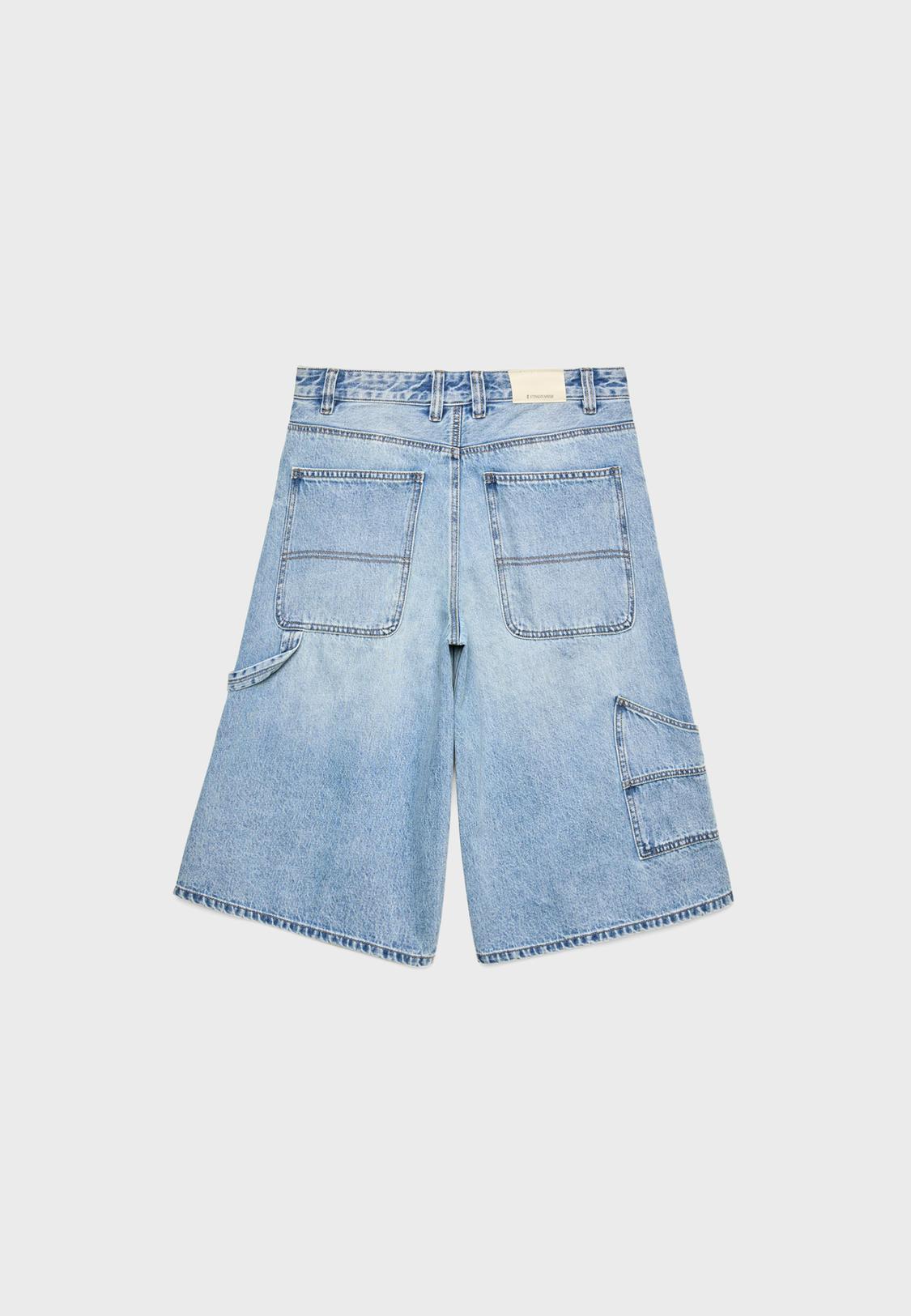 Vaqueros Mujer Stradivarius Shorts Vaqueros Stradivarius Bermudas