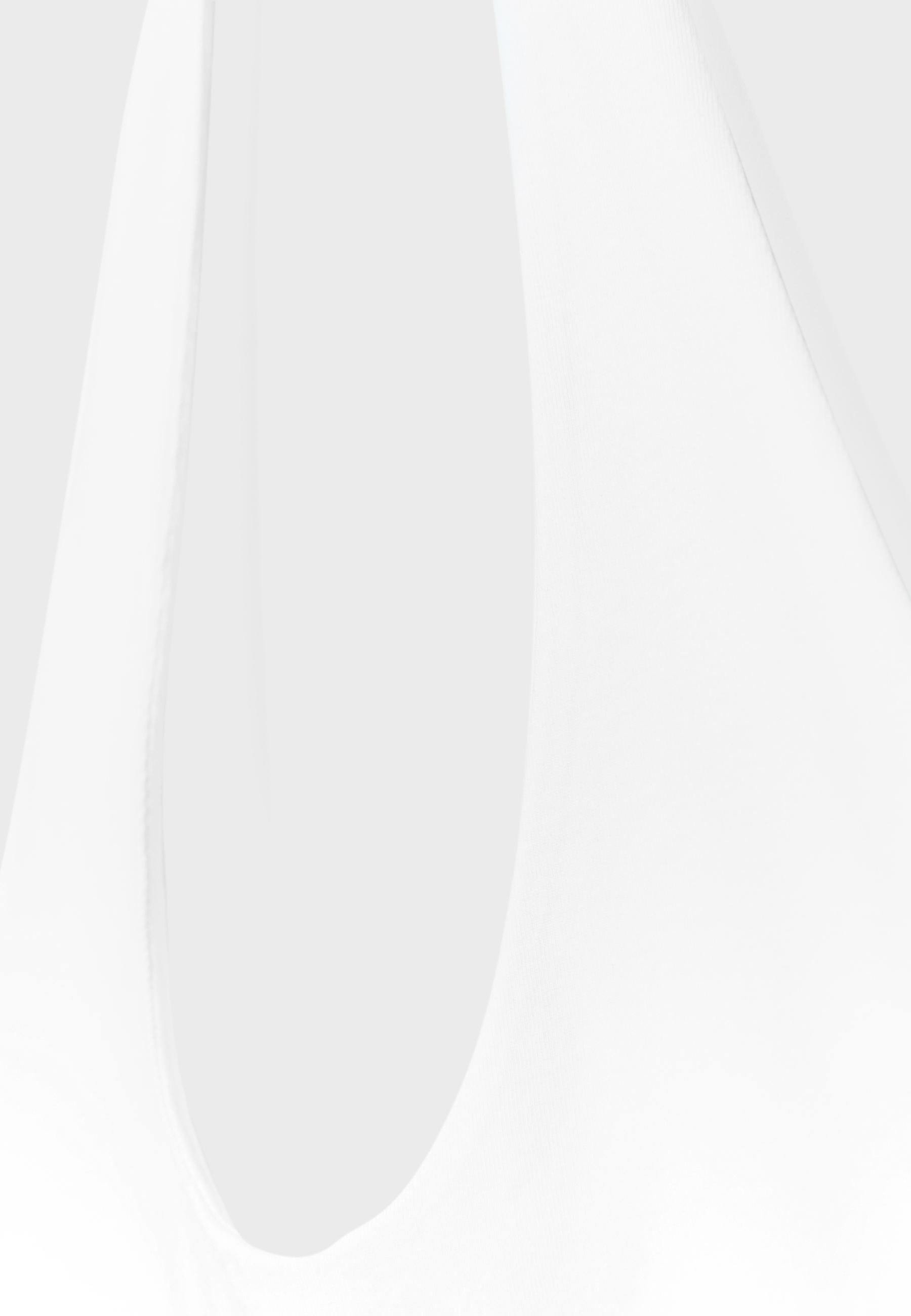 Basic halter top — White
