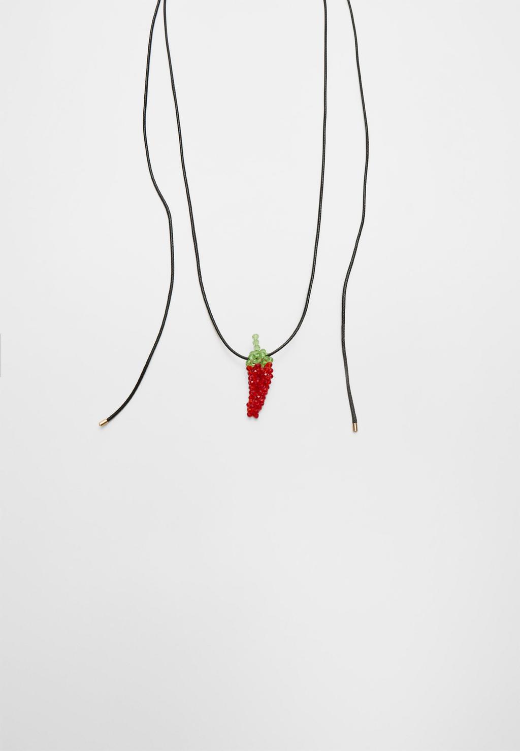 Collier cordon pepper beas