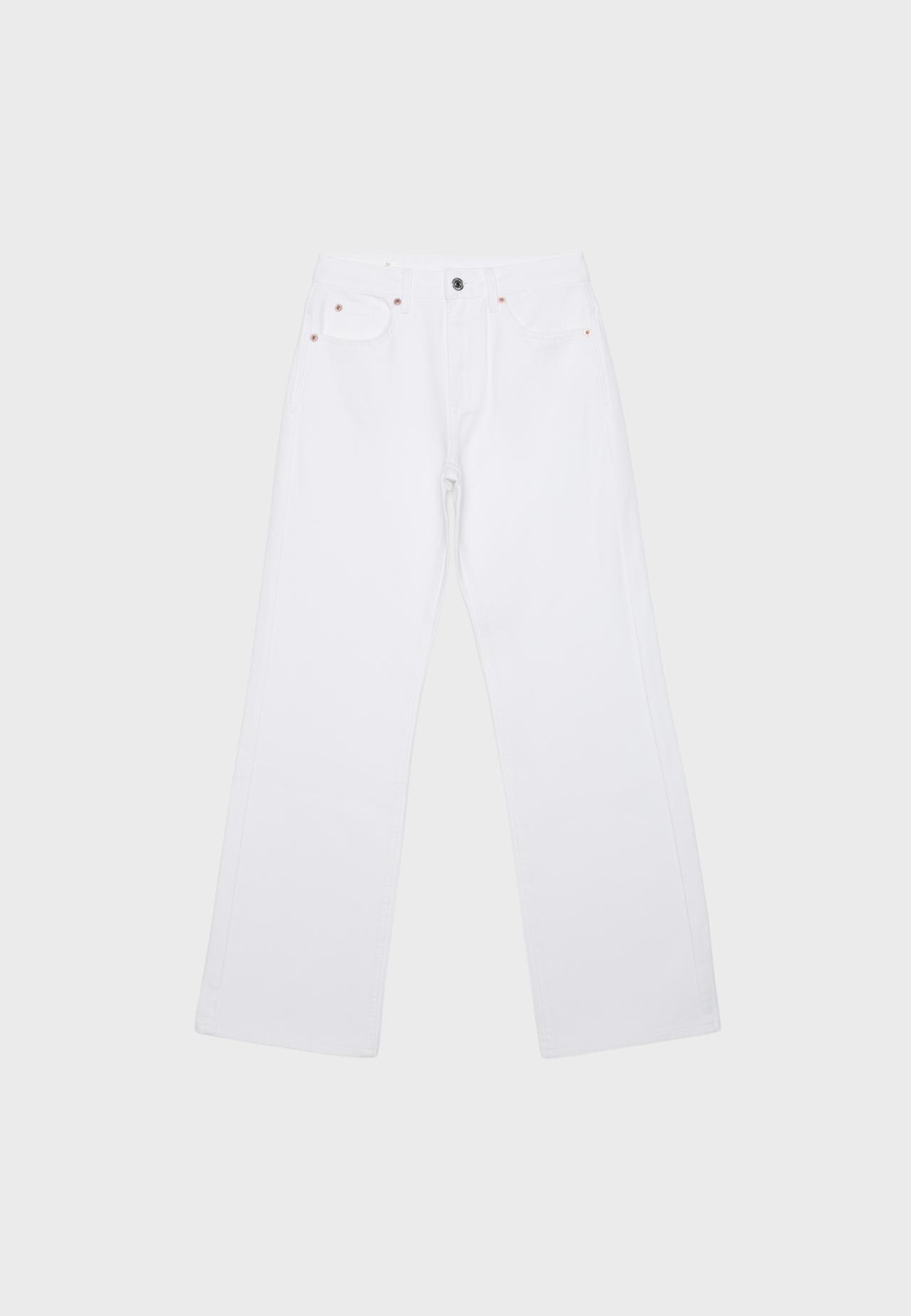D92 Wide-leg jeans — White