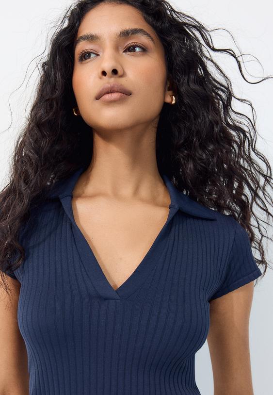 basic seamless polo tshirt