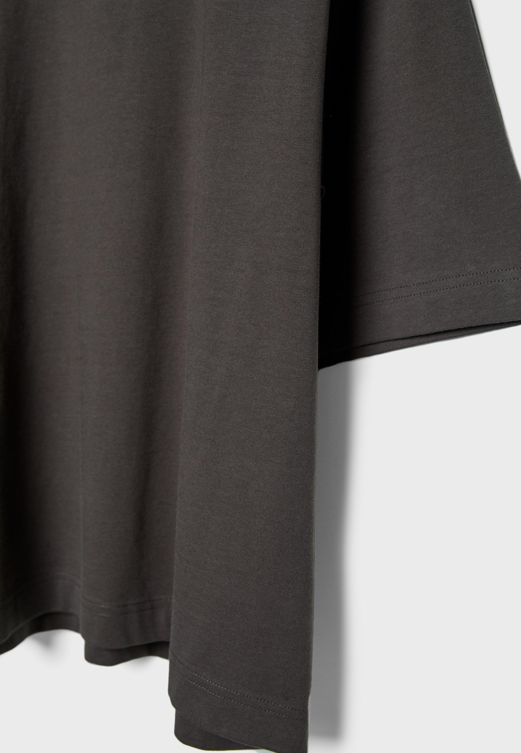 Oversize short sleeve T-shirt — Brown