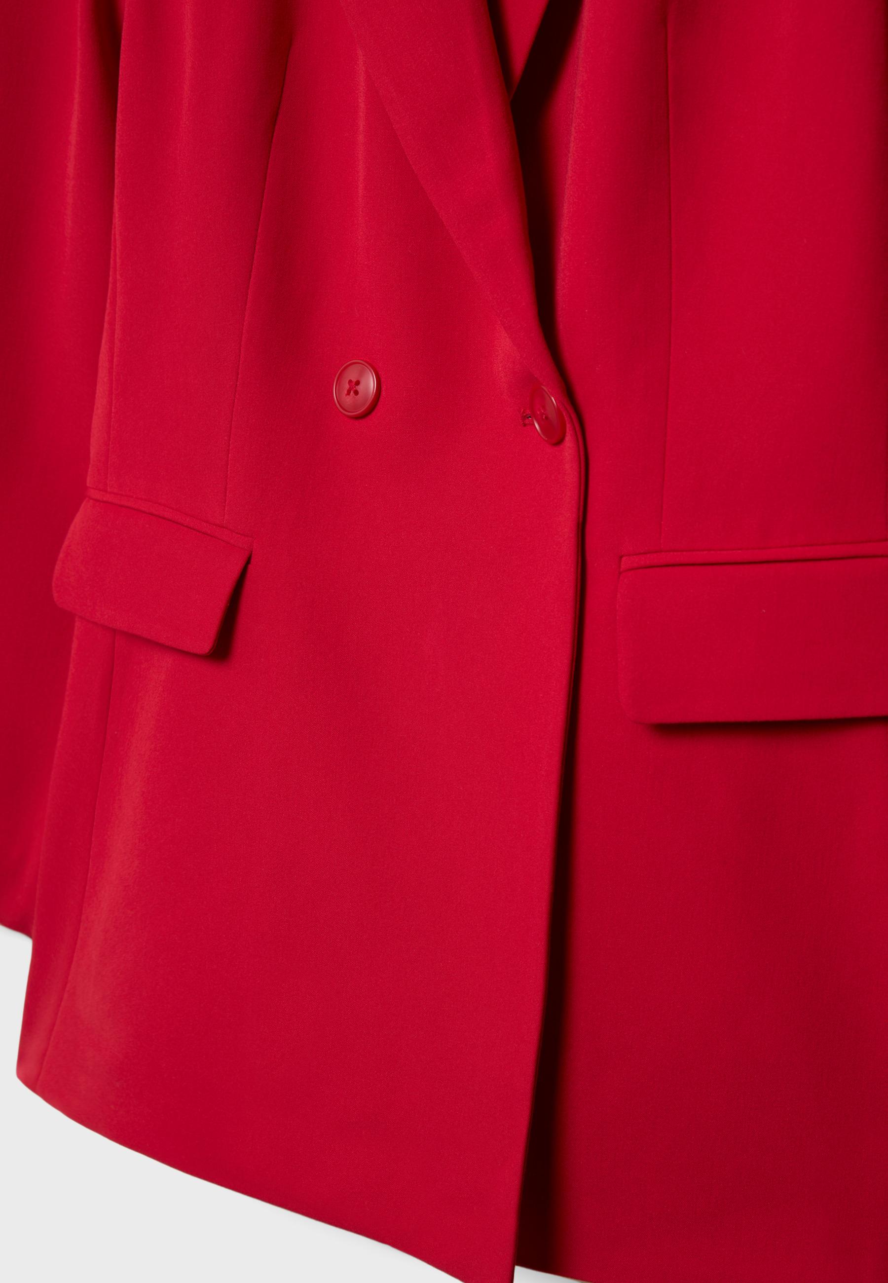 Fitted blazer — Red