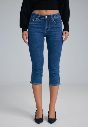 Capris jeans — MEDIUM DENIM WASH 3