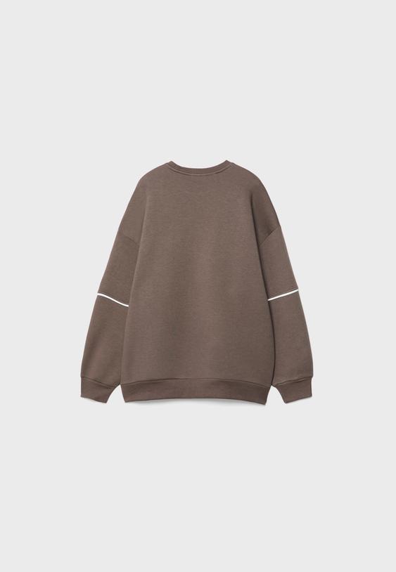 İşlemeli oversize sweatshirt_6