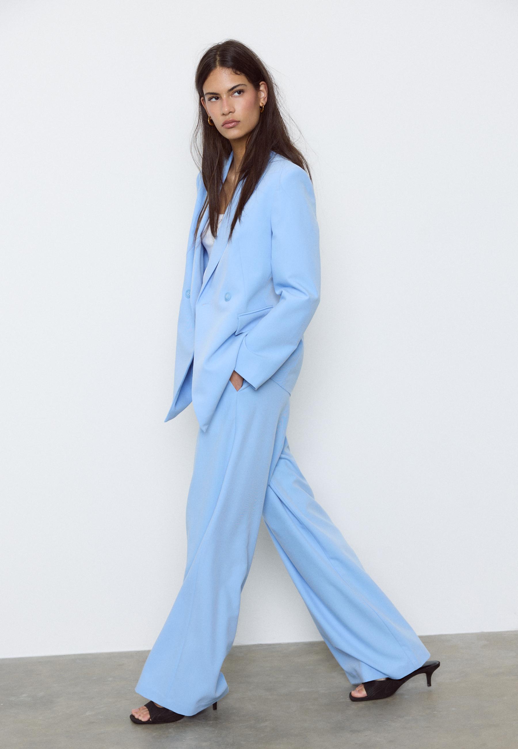 Fitted blazer — Royal blue
