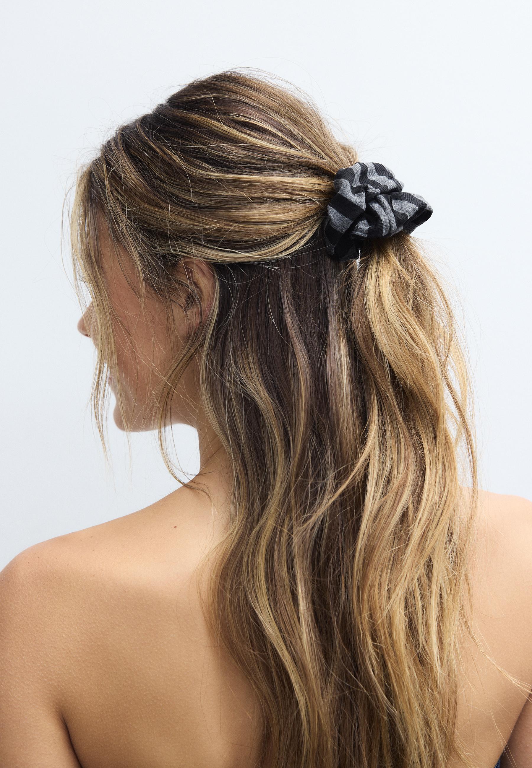 Set of 3 scrunchies — Black