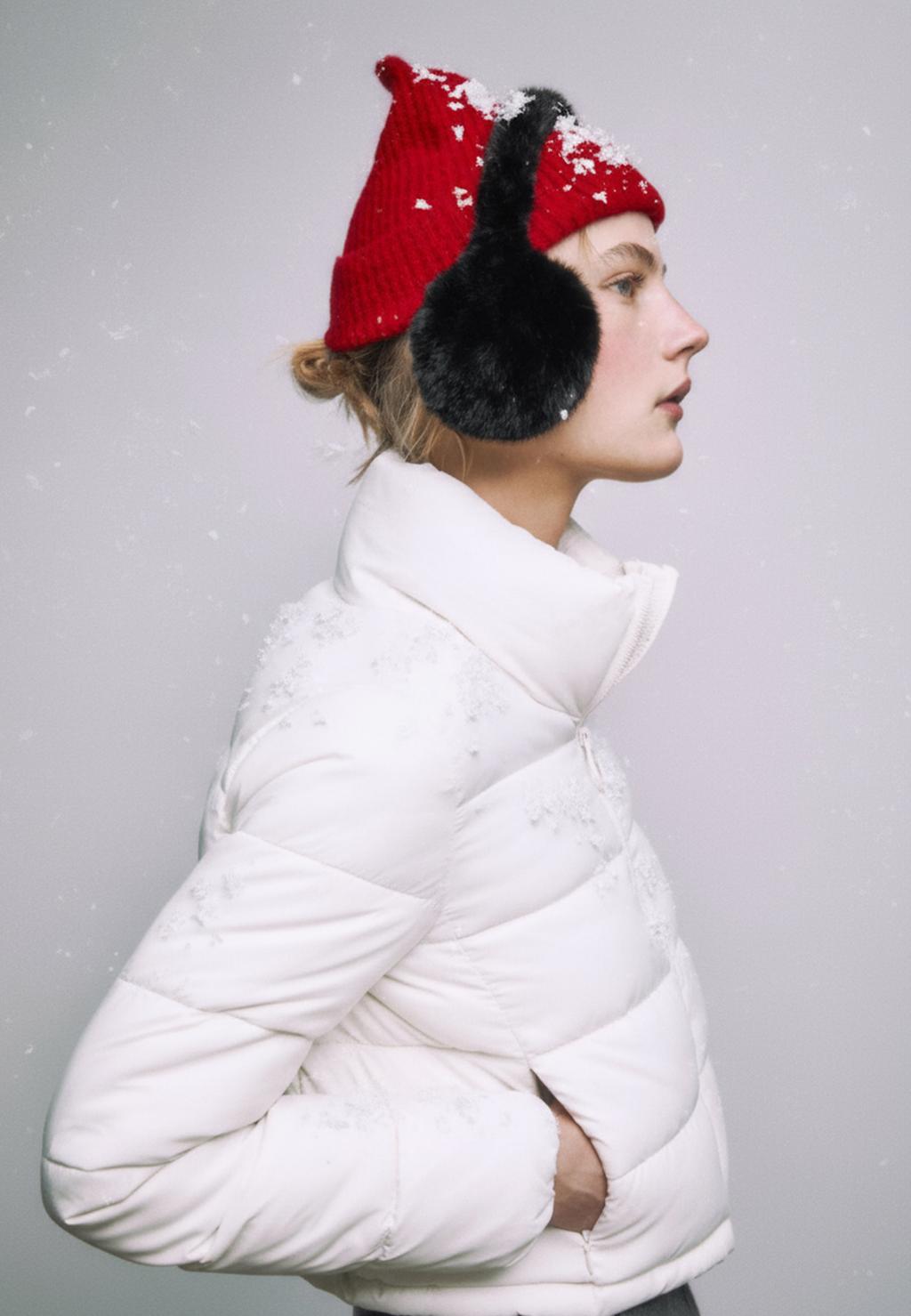 High neck puffer jacket