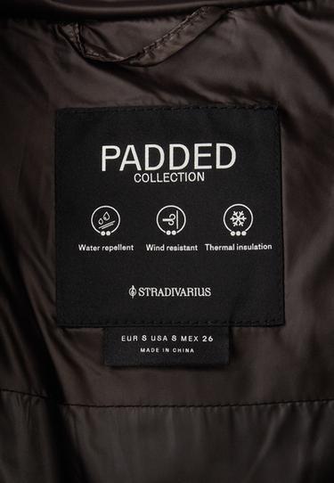 Basic padded coat — Brown 10