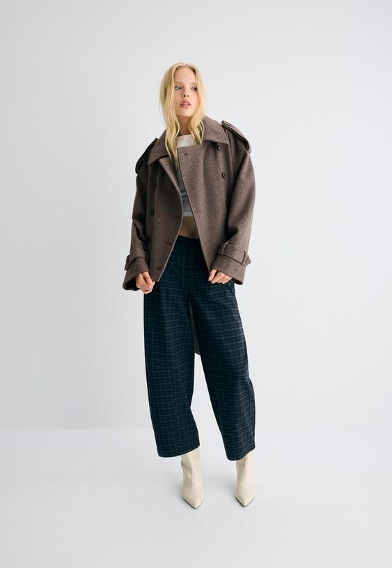 trench oversize toucher doux