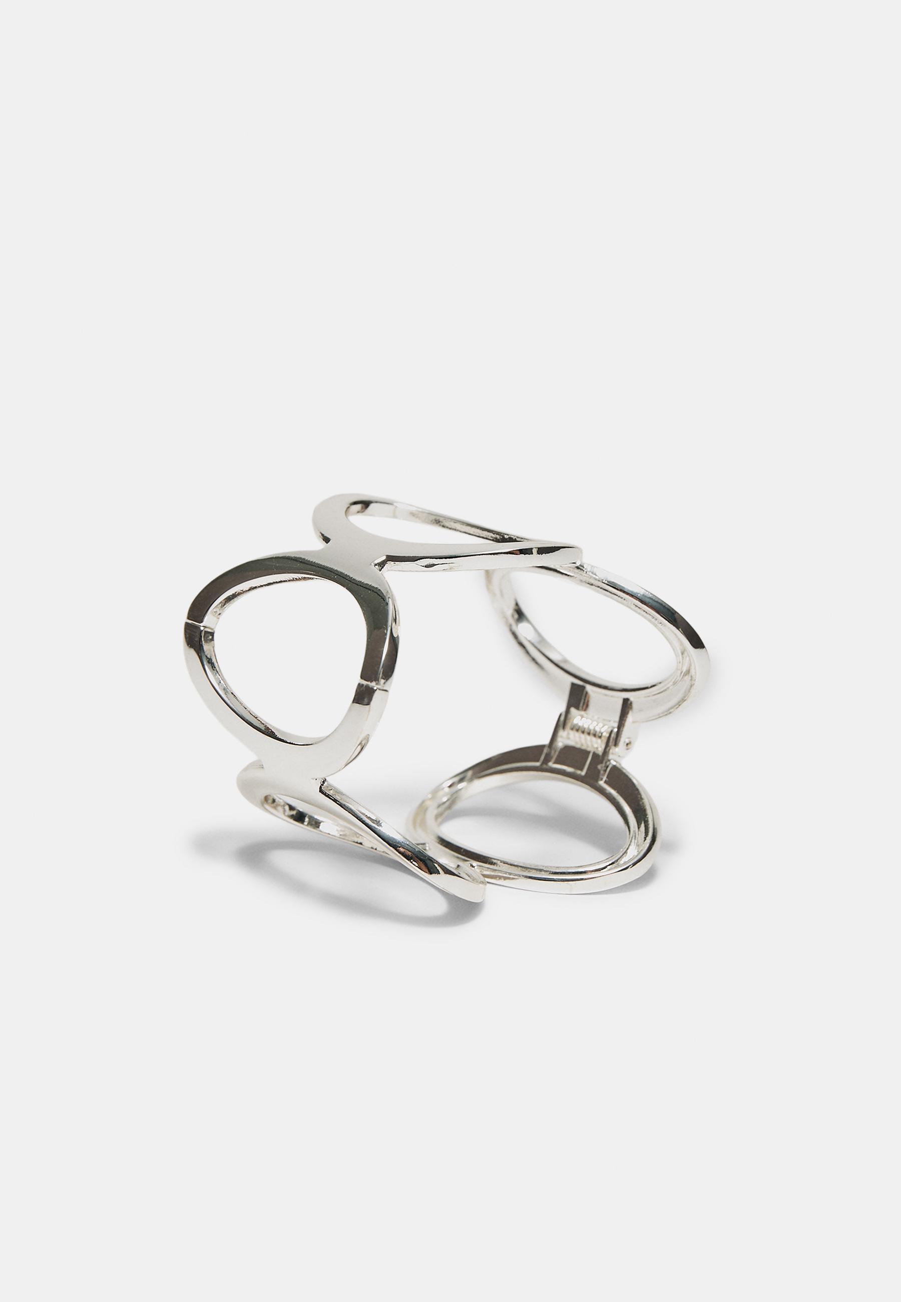 Rigid circular bracelet — Grey