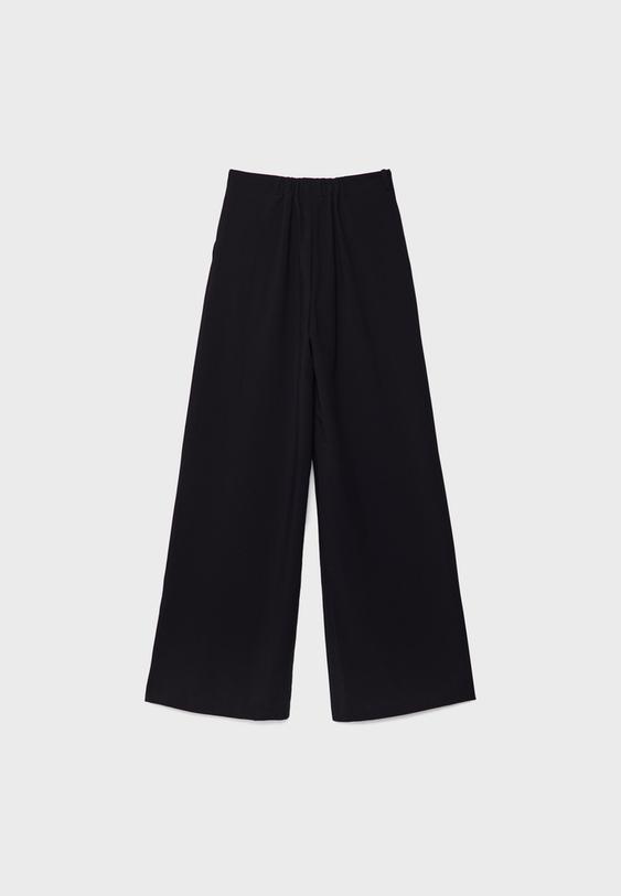 Tokalı Detaylı Geniş Kesim Pantolon_7