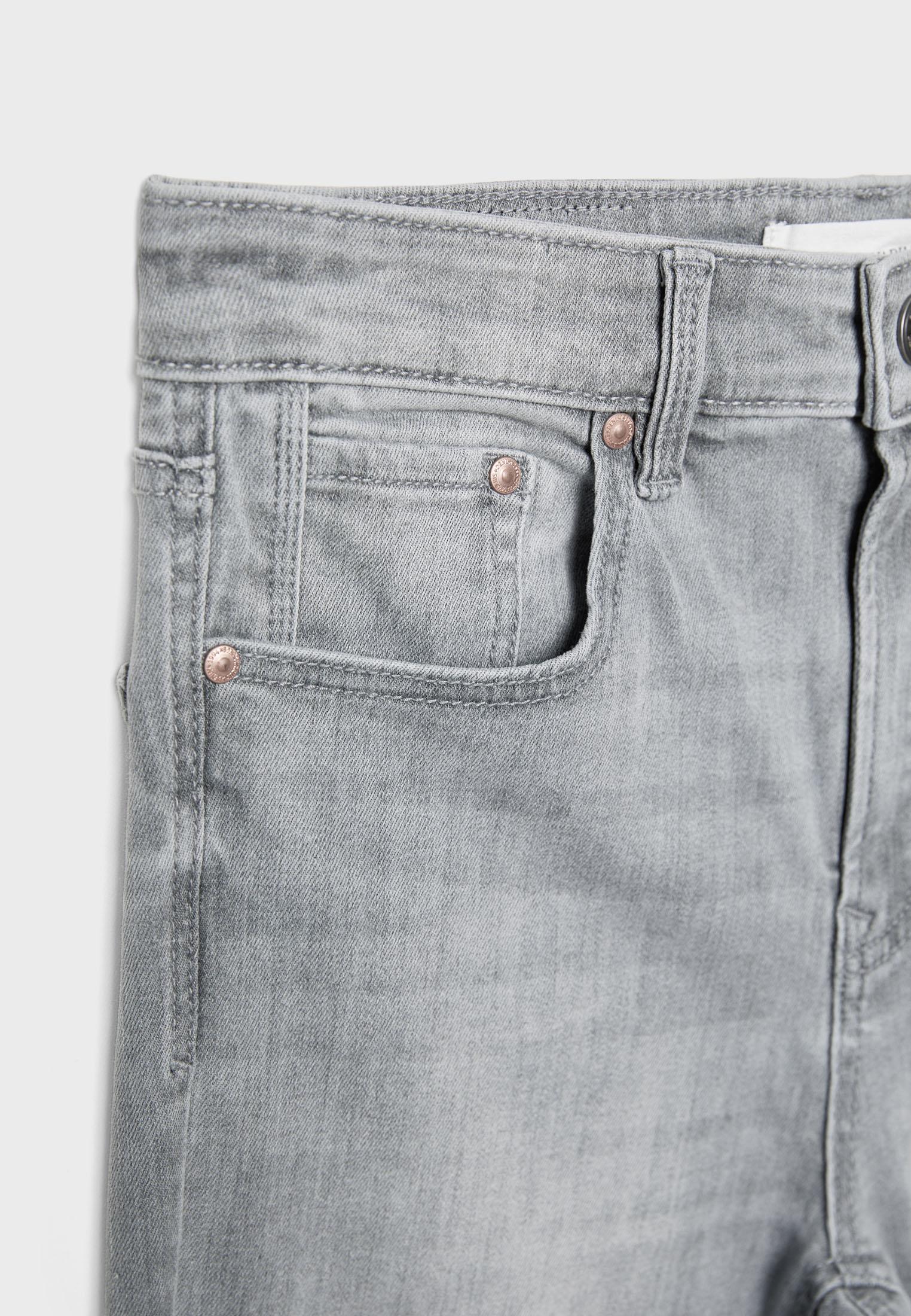 D07 normal bel skinny jean - Görsel 9