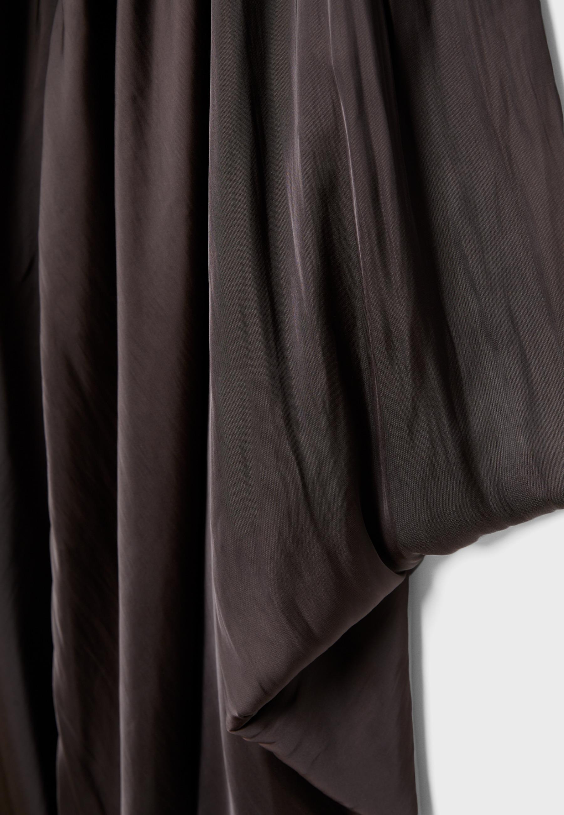 Super volume sarouel trousers — Brown