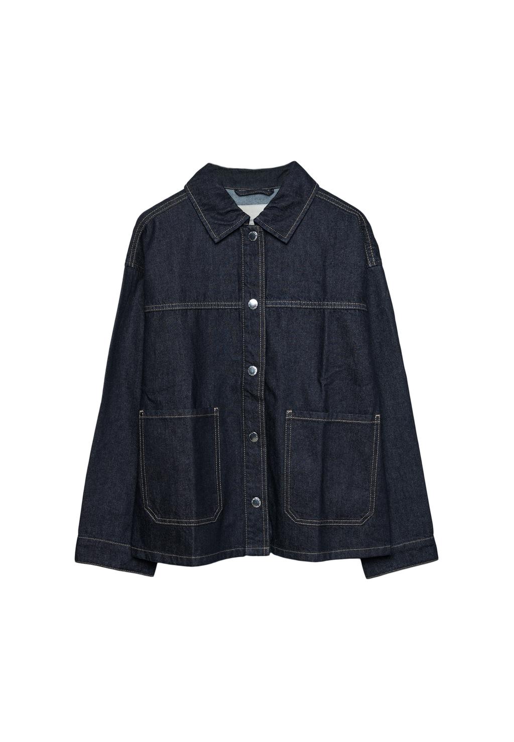 Veste en jean à poches
